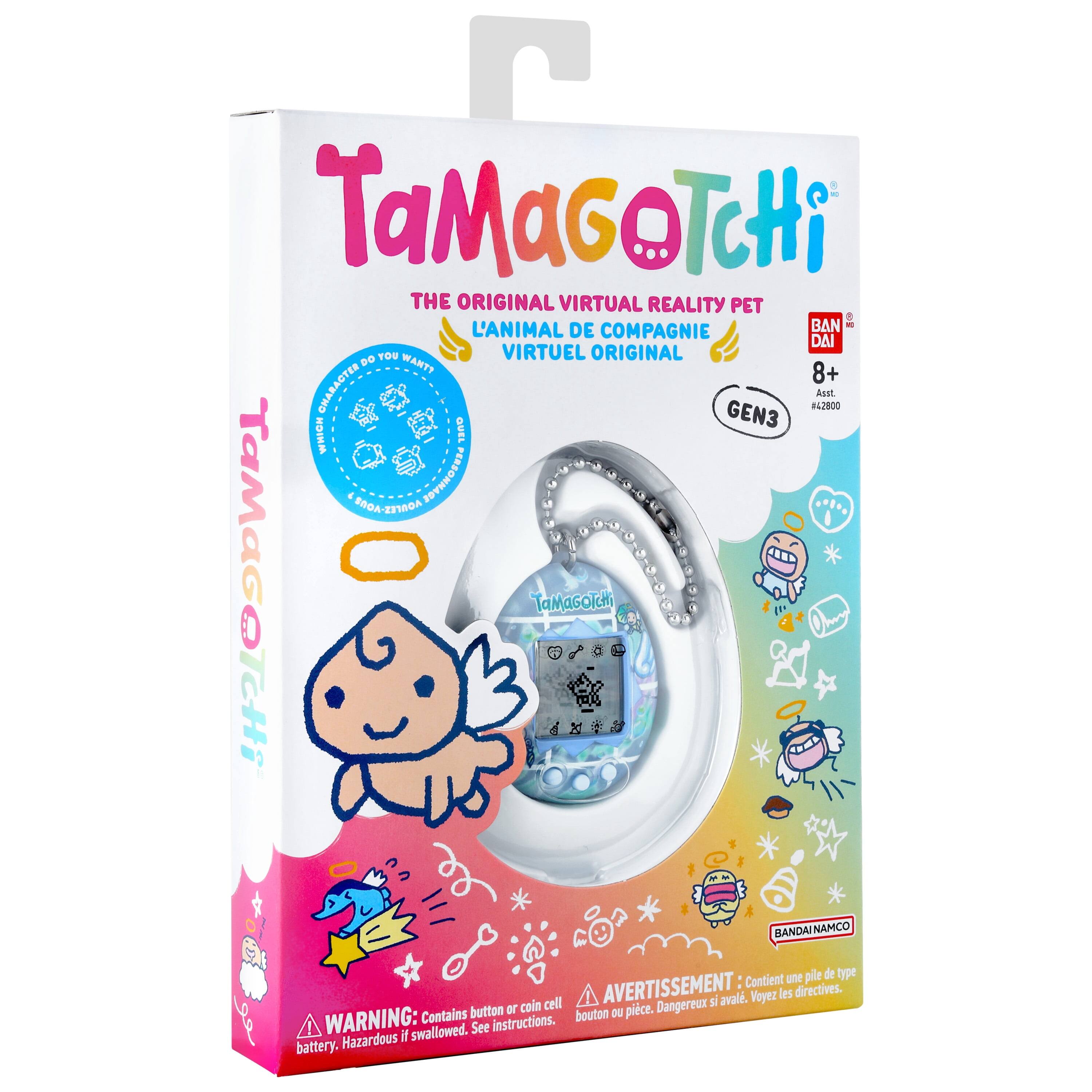 TaMaGoTcHi THE ORIGINAL VIRTUAL REALITY PET L'ANIMAL DE COMPAGNIE BAN DAI DO TOU VIRTUEL ORIGINAL WANTY 8+ CHARACTER GEN3 BLOROC Aust MHICH QUEL fnoh VOULEZ PERSONNARE O TaMaGeTHi TaMaGOTcHi BANDAINAMCO ane pile de type AVERTISSEMENT: Contient Voyez les directives. coin cell Dangereux si aval. button ar bouton DU pice. WARNING: Contains instructions. swallowed. See Hazardous if battery.