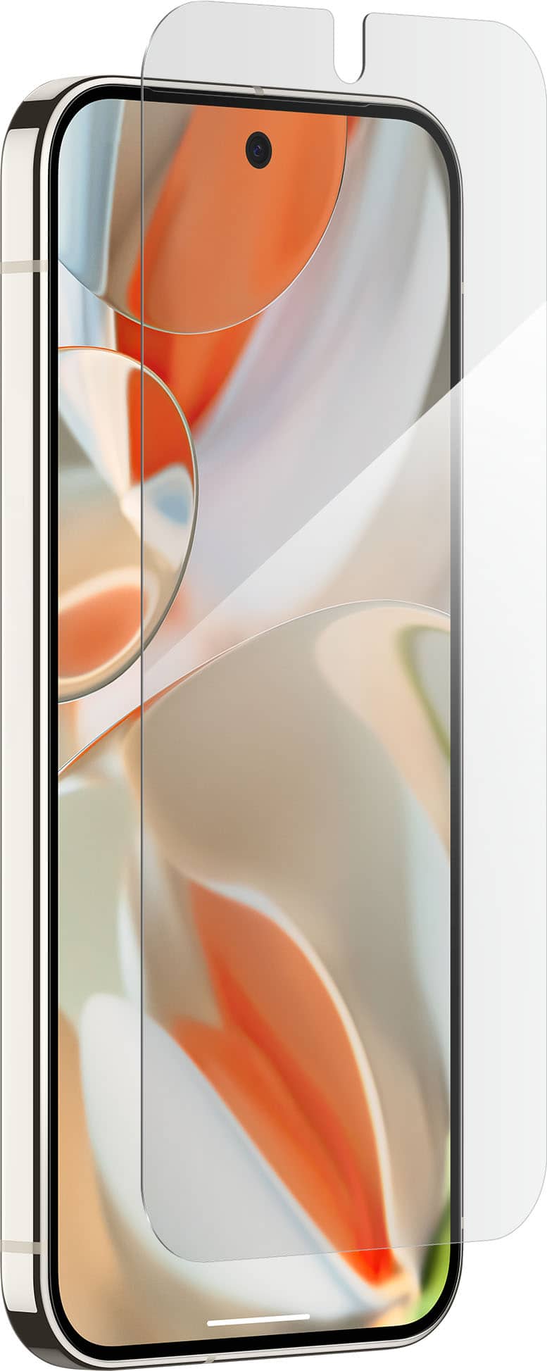 ZAGG - Glass Elite Ultra-Strong Tempered Glass Screen Protector for Google Pixel 9 Pro XL - Clear - Angle_Zoom