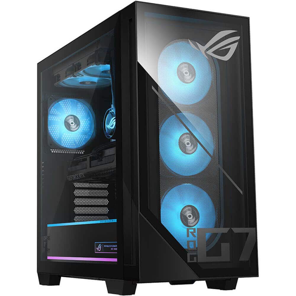 ASUS - G700TFXB776T ROG Gaming Desktop - Liquid Cooled - Intel Core Ultra 7 265KF - Nvidia GeForce RTX 5070 Ti - 32GB RAM