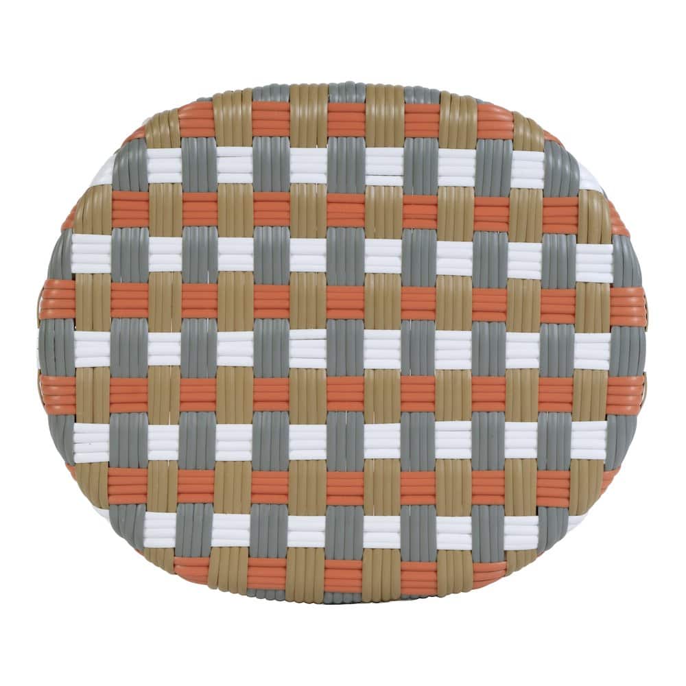 Butler Specialty - Ballito 24 in. Seat Height Oval Rattan Counter Stool - Orange And Brown price history on PriceWatchPro