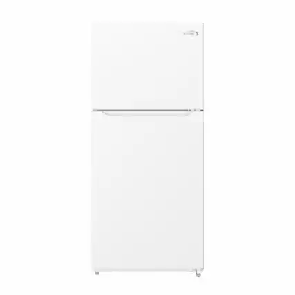 Front. Koolmore - 30 In. 18 Cu. Ft. Top-Freezer Household Refrigerator in White, Energy Star Certified - White.