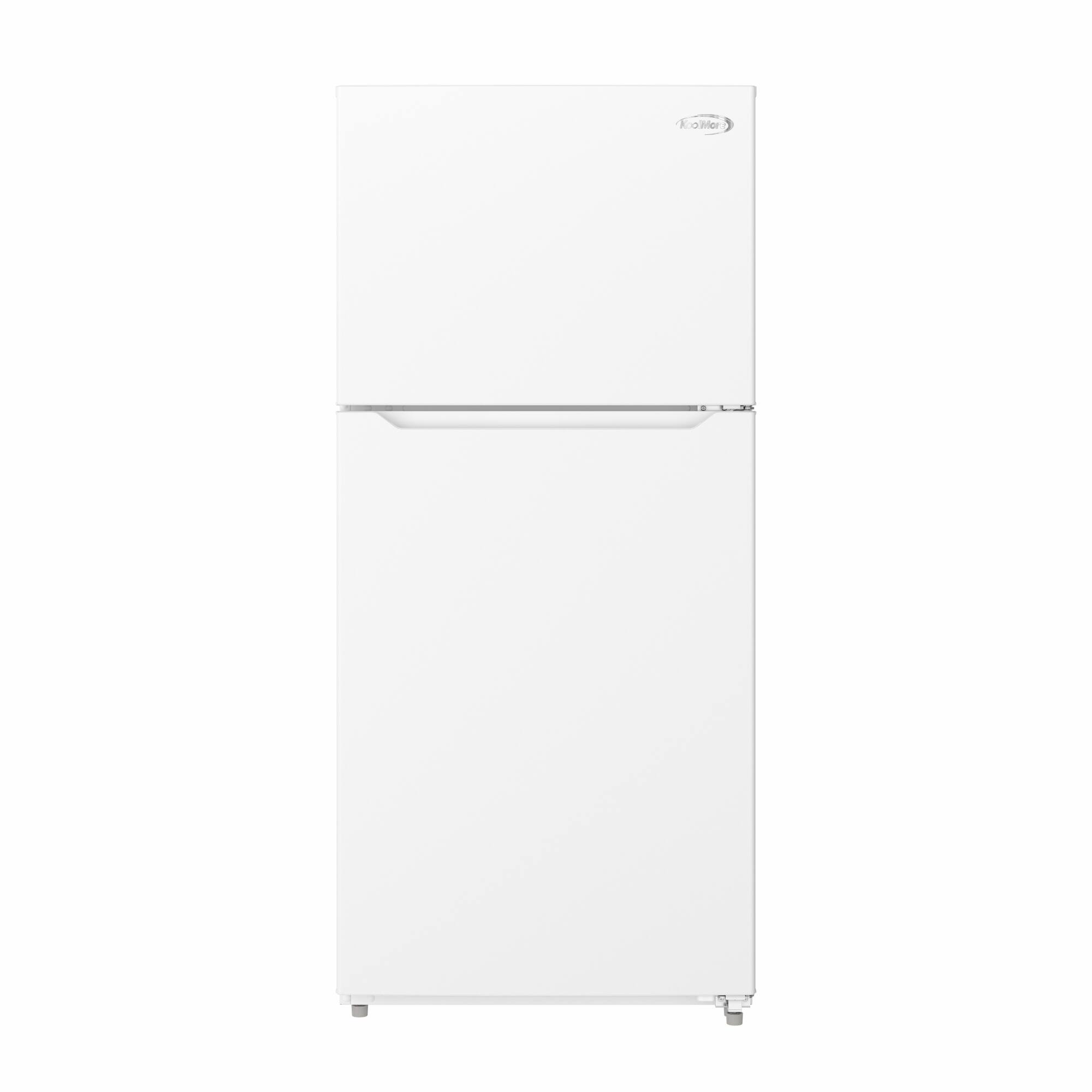 Front. Koolmore - 30 In. 18 Cu. Ft. Top-Freezer Household Refrigerator in White, Energy Star Certified - White.
