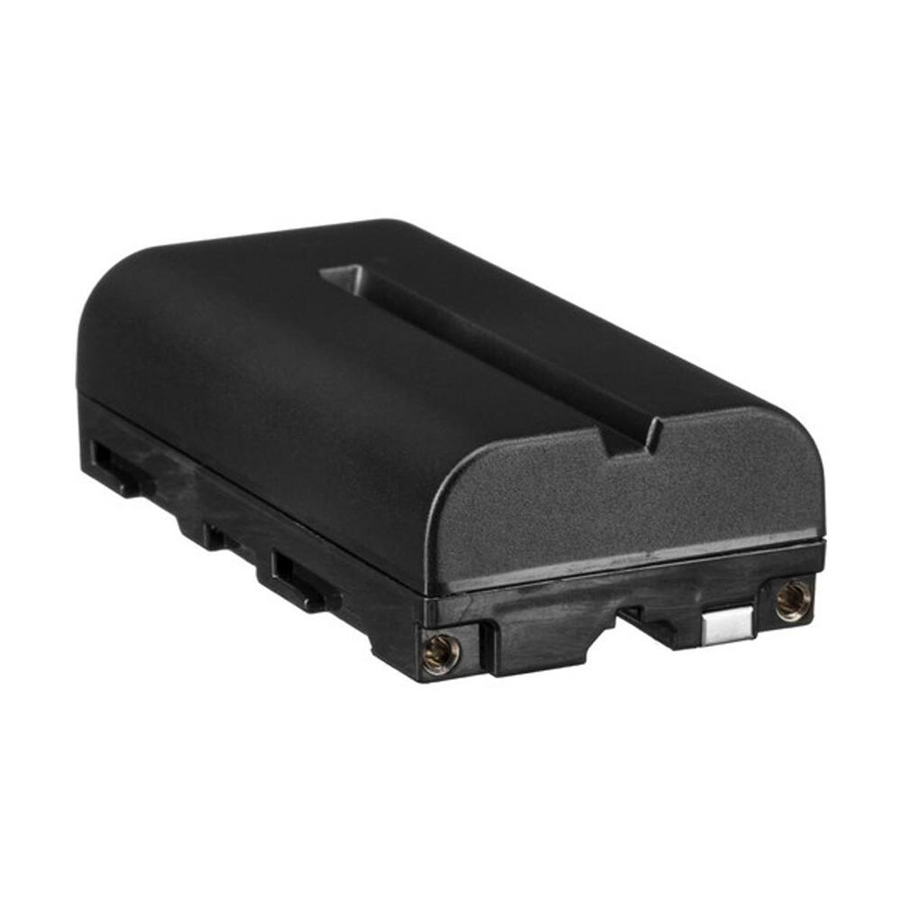 Left. Blackmagic Design - Blackmagic Design BATT-NPF570/CAM 3500 mAh NP-F570 Compatible Li-Ion Rechargeable Battery - Black.