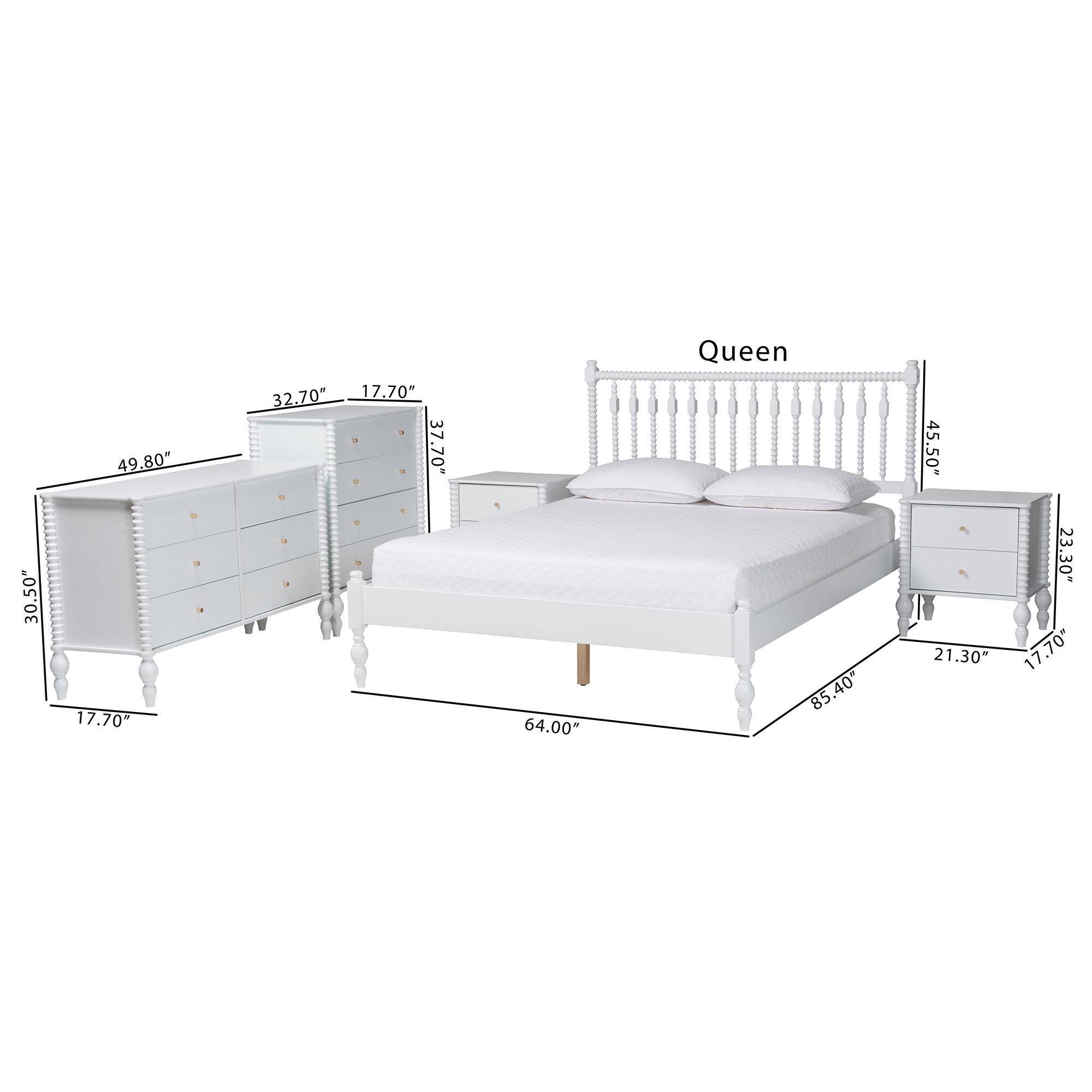 30.50" x 49.80" x 17.70"  
32.70" x 17.70" x 37.70"  
Queen  
64.00" x 85.40" x 45.50"  
23.30" x 21.30" x 17.70"