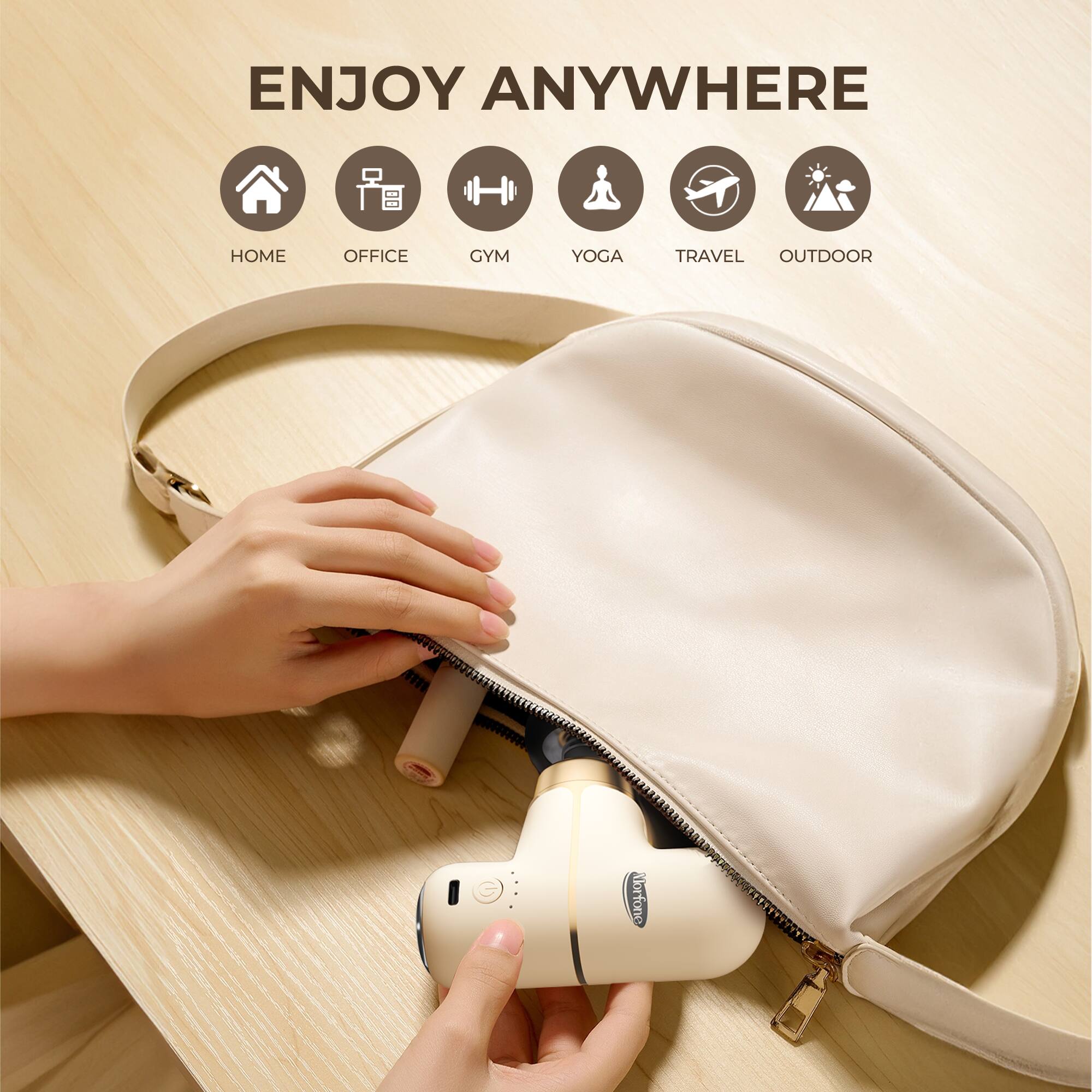 ENJOY ANYWHERE

HOME OFFICE GYM YOGA TRAVEL OUTDOOR