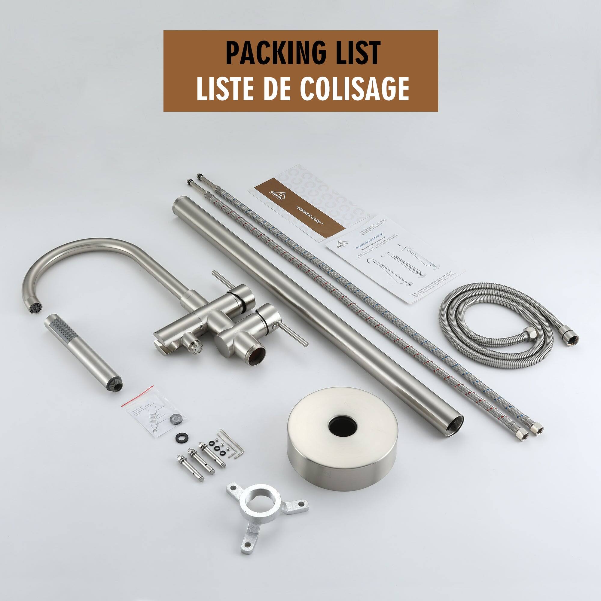 PACKING LIST
LISTE DE COLISAGE
di %8989895 N MT N