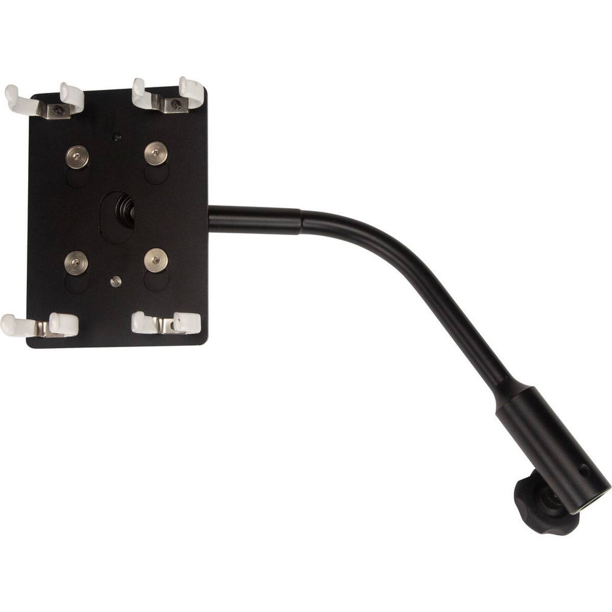 Alt View 1. NANLITE - Nanlite Pavotube T12 LED Tube Double Bank Gooseneck Mount with 5/8" Receiver.