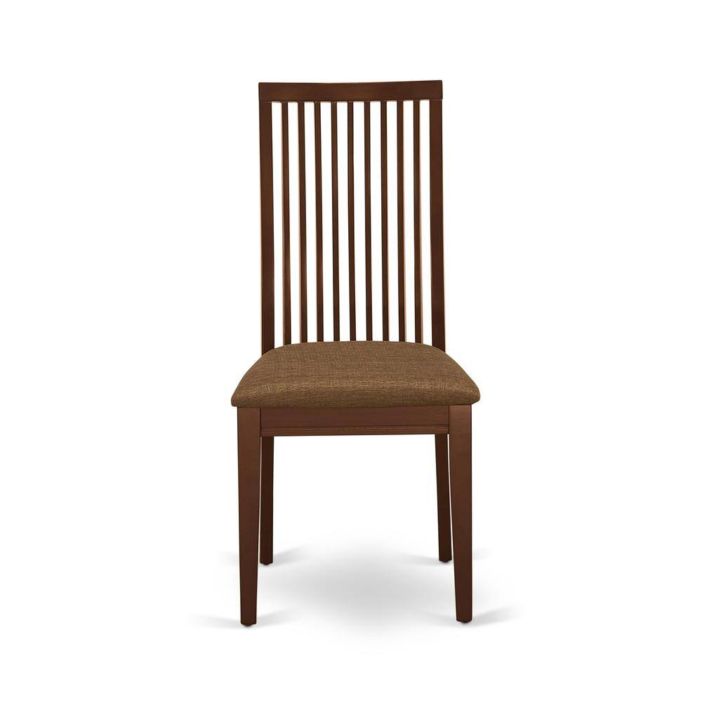 Alt View 1. East West Furniture - 3 Piece Dining Room Furniture Set Contains a Rectangle Dining Table - Mahogany.