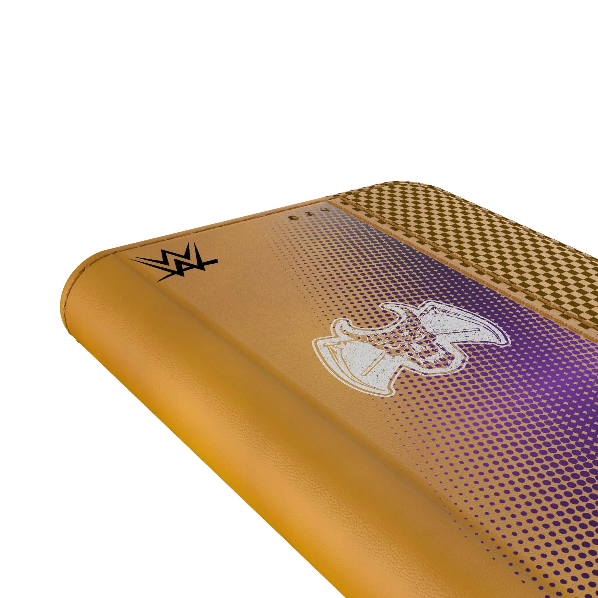 Left. Keyscaper - WWE Superstar Folio Phone Case - Samsung Galaxy S24+ - Undertaker.