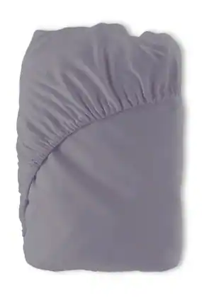 Front. BedVoyage - Fitted Sheet - 100% Viscose from Bamboo - Cooling & Lightweight - Platinum.