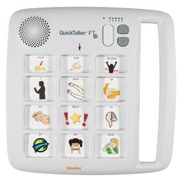 AbleNet - QuickTalker FeatherTouch 12 - White
