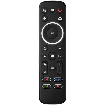 Front. One for All - Streamer Remote - Black.