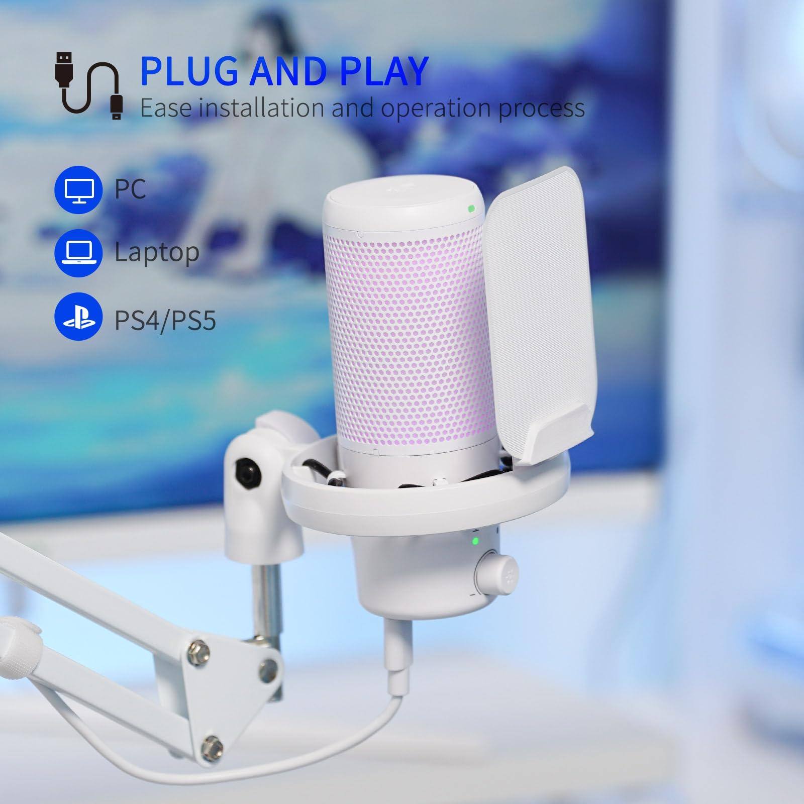 PLUG AND PLAY  
Ease installation and operation process  

- PC  
- Laptop  
- PS4/PS5