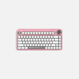 AZIO - Wireless Mechanical Keyboard - Pink Blossom