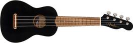 Fender - Venice Soprano 4-String Ukulele - Black