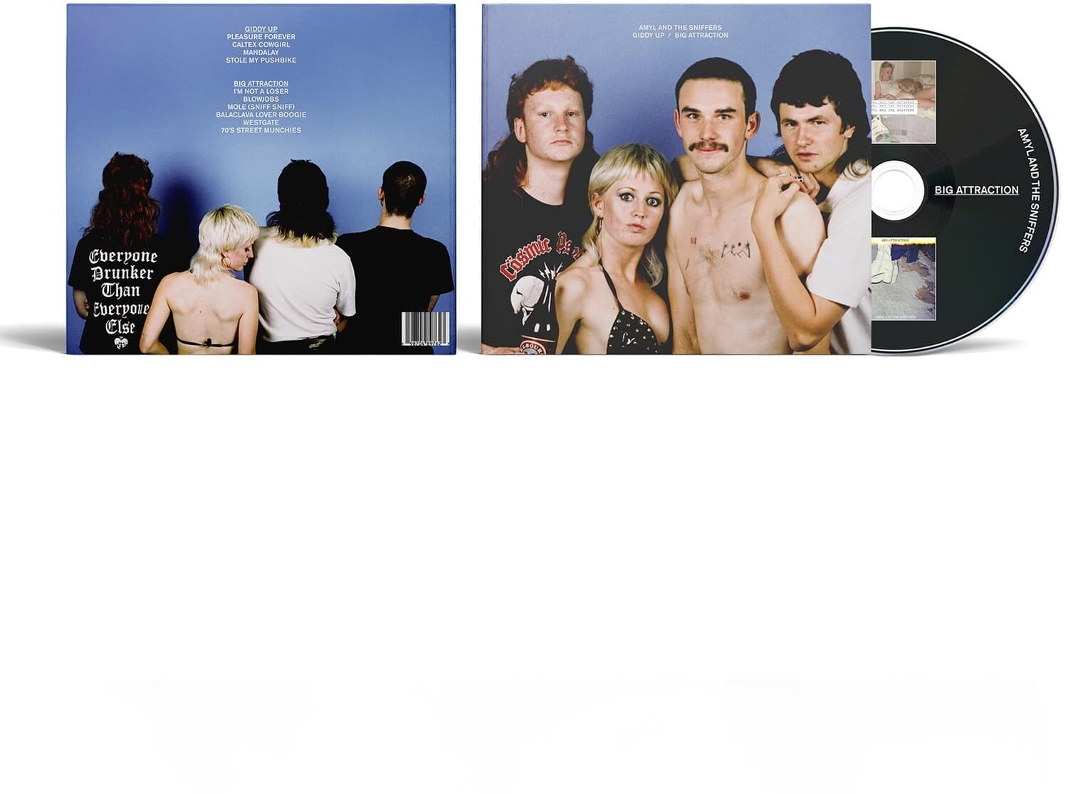 Amyl & the Sniffers - Giddy Up / Big Attraction (10 Year Anniversary)   - COMPACT DISCS [CD] price history on PriceWatchPro