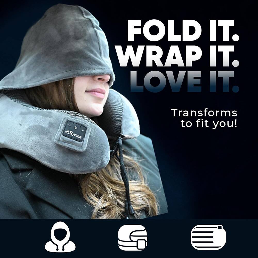 FOLD IT.  
WRAP IT.  
LOVE IT.  

Transforms to fit you!