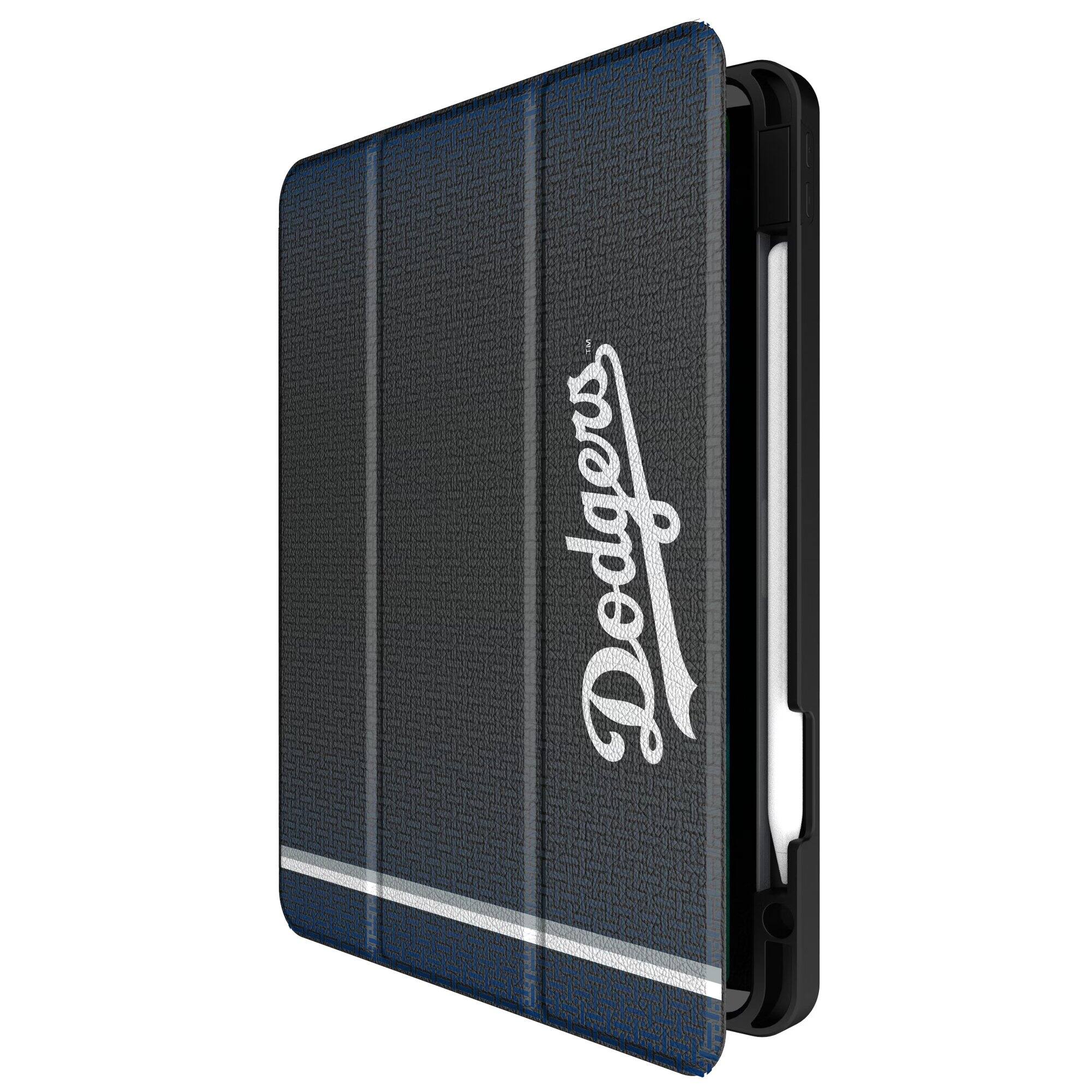 Alt View 1. Keyscaper - Los Angeles Dodgers 2025 World Series Champions iPad Tablet Case - 6th Gen Mini - Black.