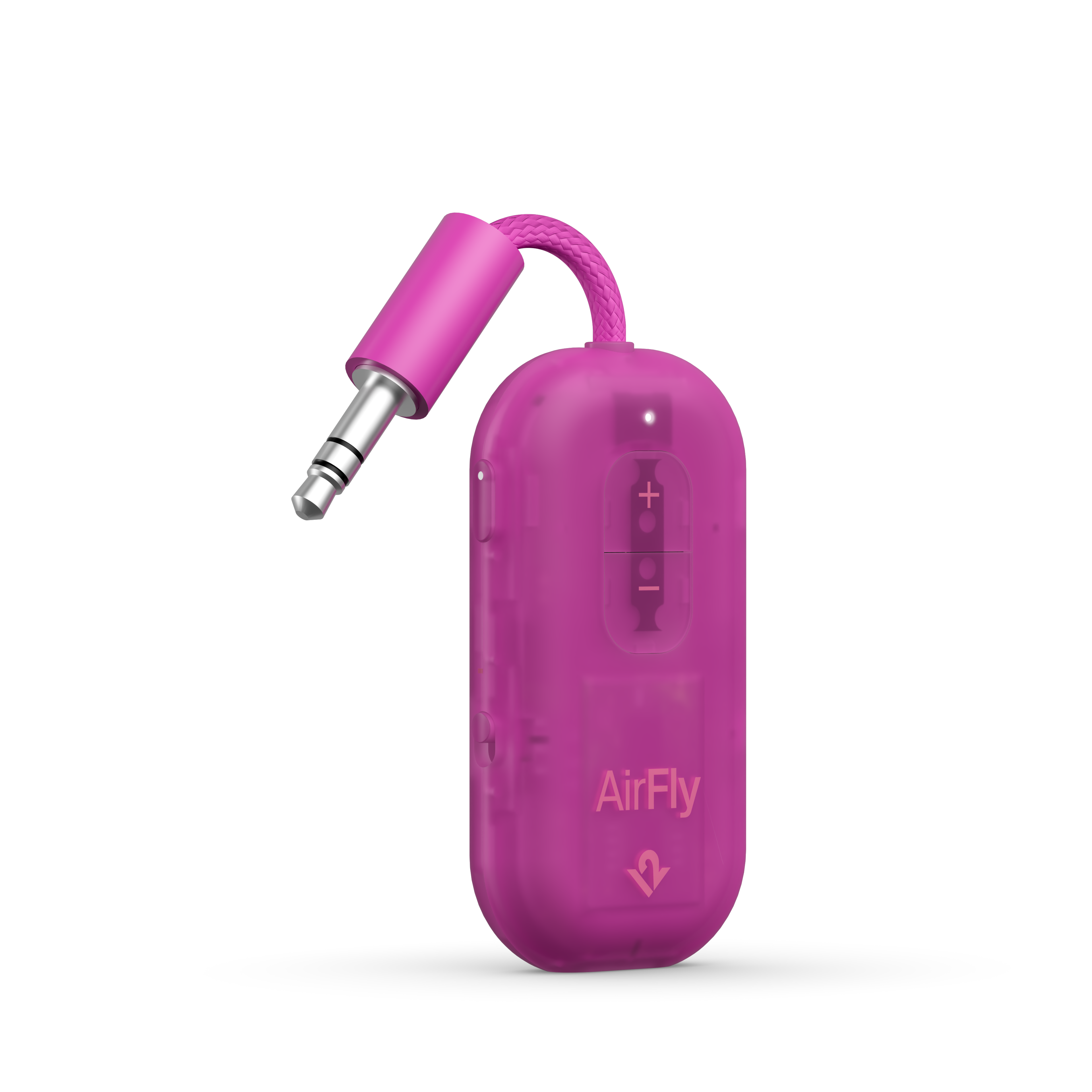 Angle. Twelve South - Twelve South Airfly Pro 2 Translucent (Fuchsia).