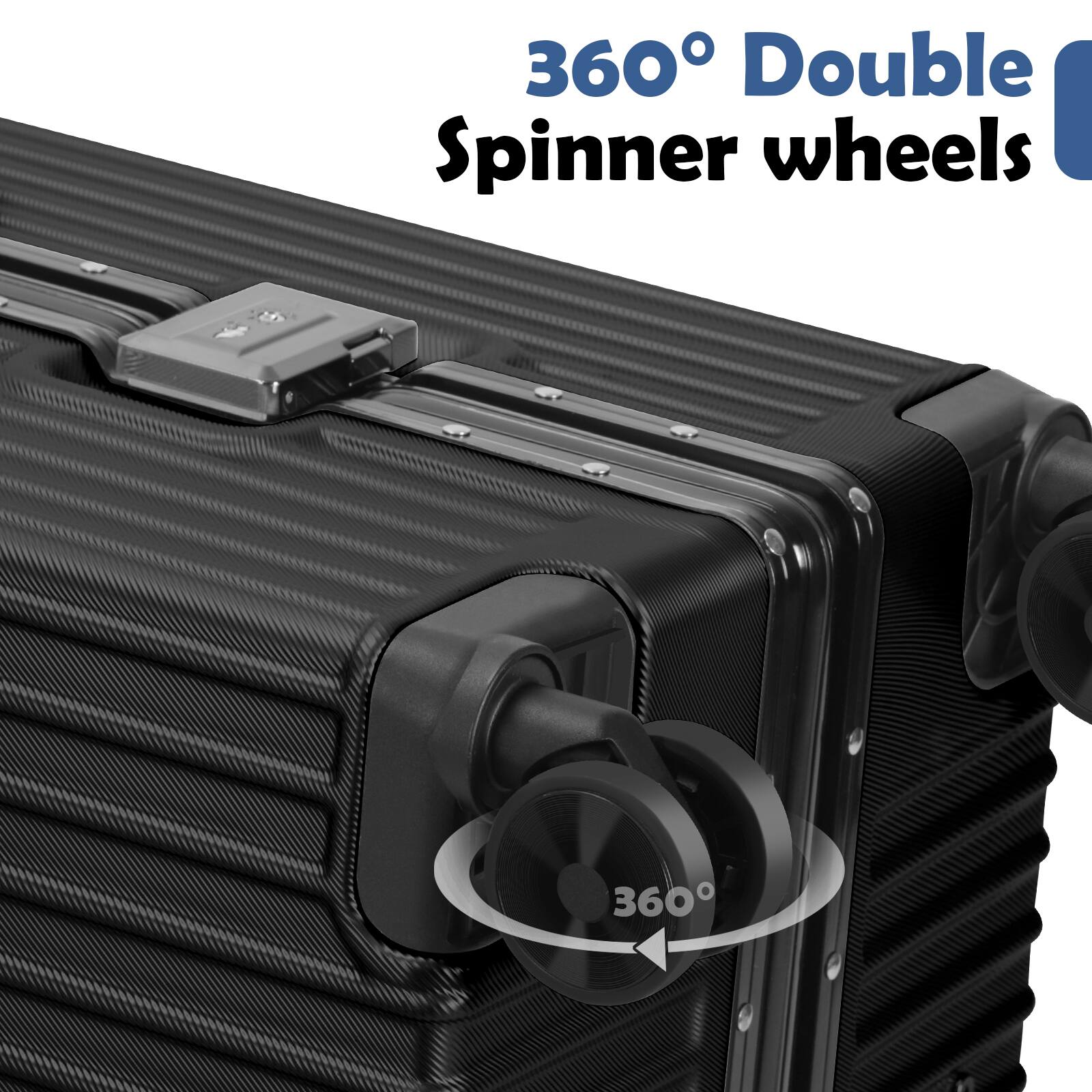 360° Double Spinner wheels
