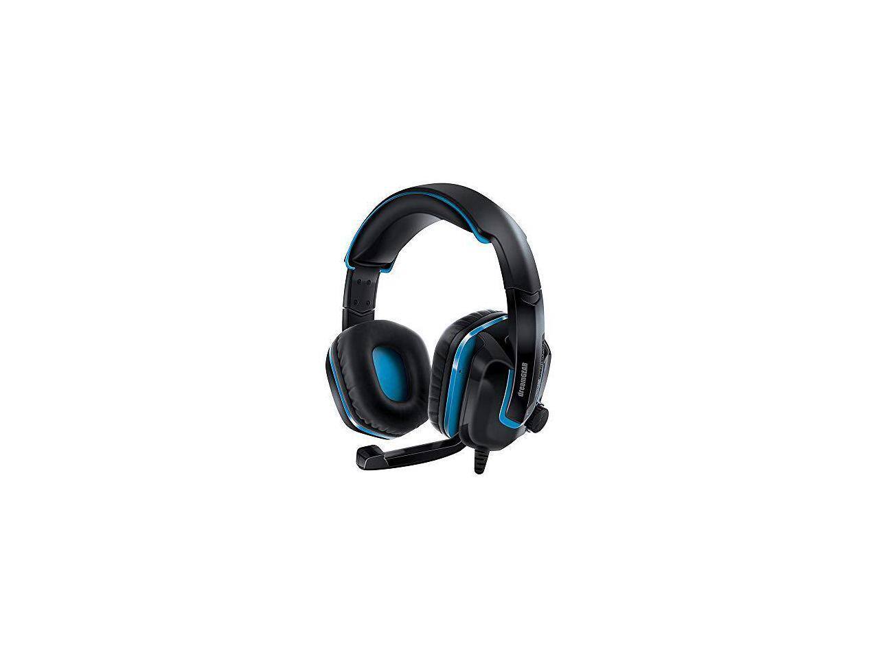 Alt View 6. dreamGEAR - Wired Headset - DreamGear GRX - 440 with Boom Mic - Black & Blue: - Black.