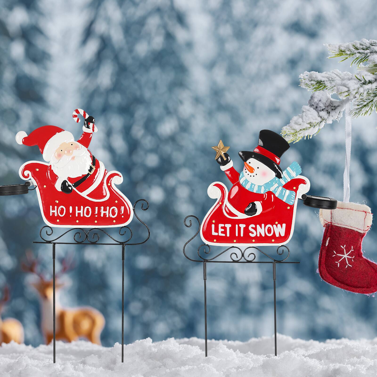 HO! HO! HO!
LET IT SNOW
