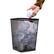 Alt View Zoom 15. Mind Reader - Mesh Trash Can, Waste Paper Basket, Square, Office, Metal Mesh, 9.75"L x 9.75"W x 12.25"H, Set of 4 - Black.