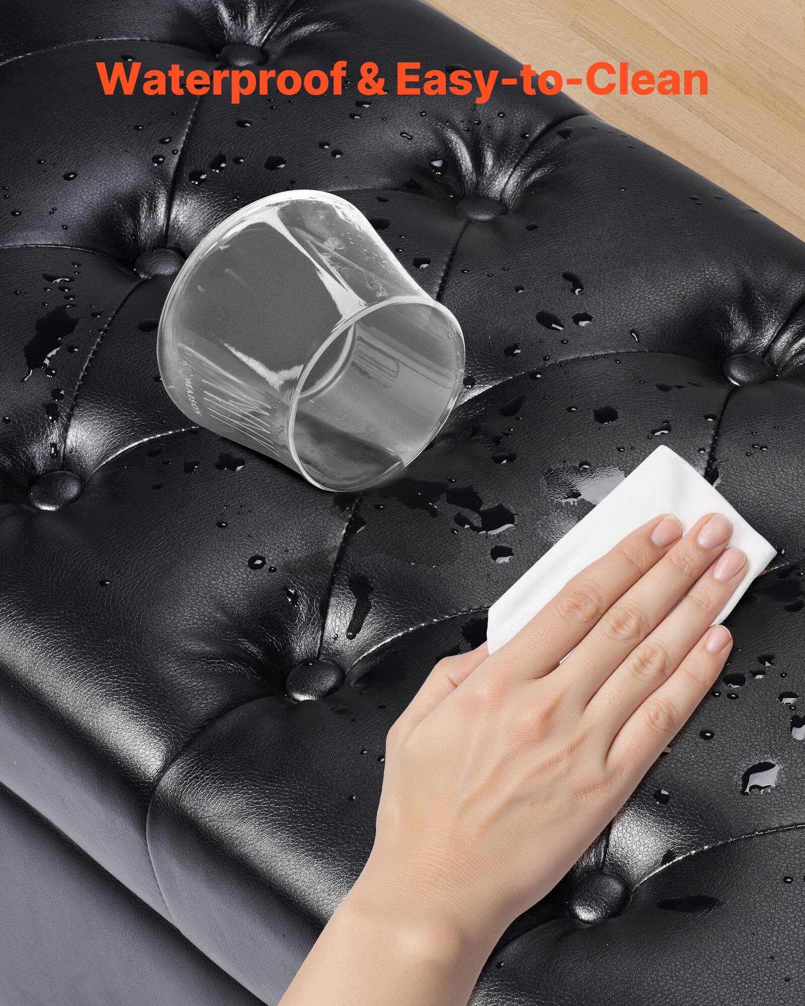 Waterproof & Easy-to-Clean