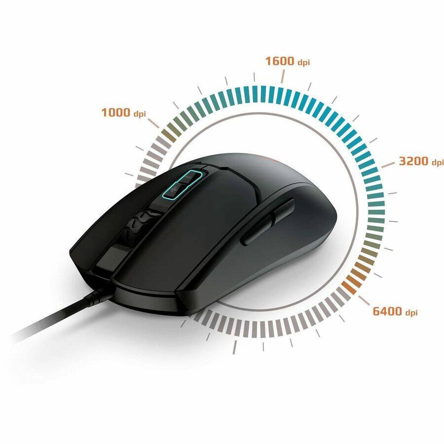 1000 dpi  
1600 dpi  
3200 dpi  
6400 dpi