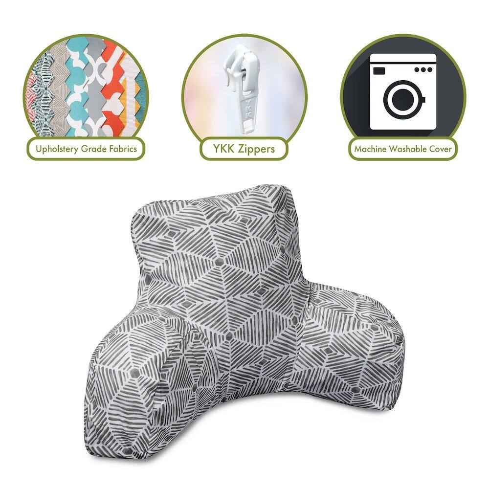 - Upholstery Grade Fabrics
- YKK Zippers
- Machine Washable Cover