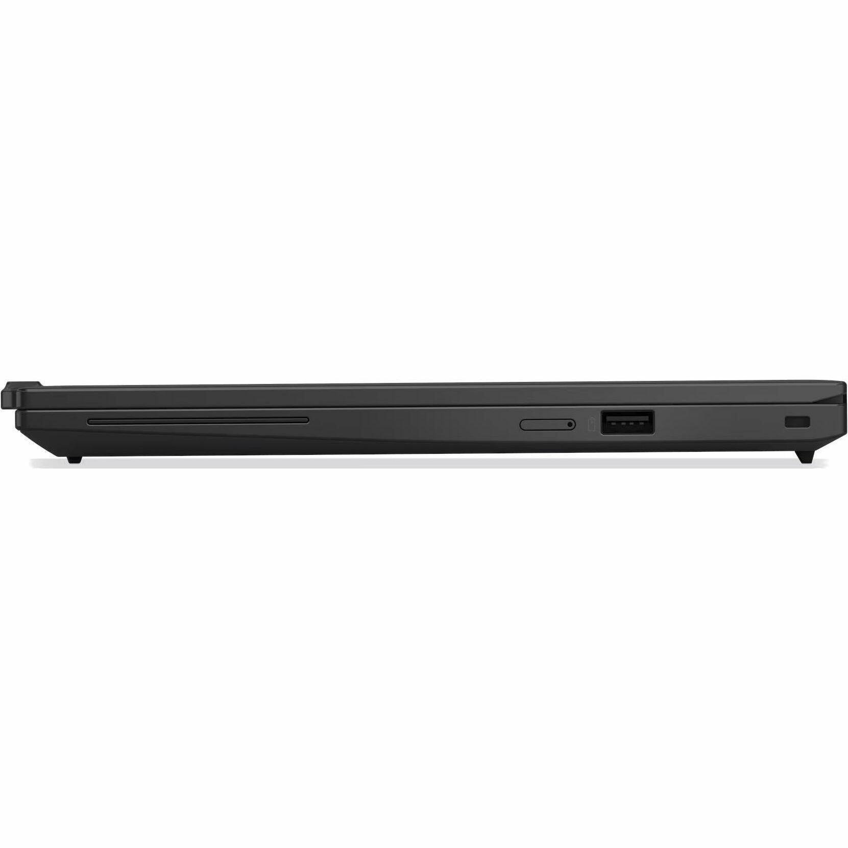 Alt View 2. Lenovo - Lenovo ThinkPad X13 Gen 7 21YH001AUS 13.3" Copilot+ PC Notebook - WUXGA - 60 Hz - Intel Core Ultra 7 Series 3 355 - 32 - Black.
