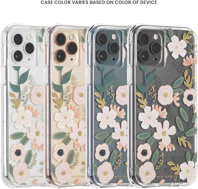 CASE COLOR VARIES BASED ON COLOR OF DEVICE  
RIFLE PAPER CO.