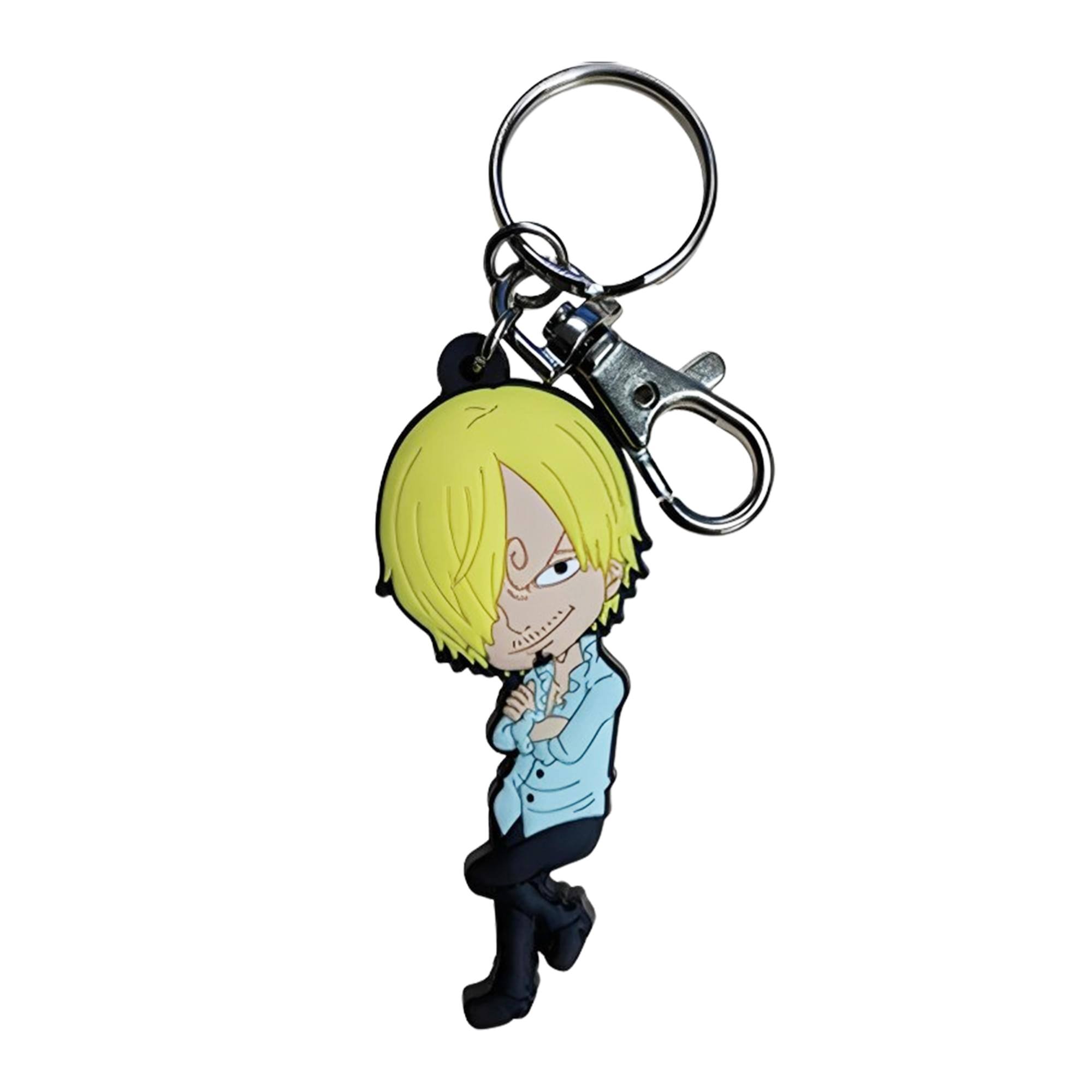 Front. Great Eastern - One Piece Sanji PVC Keychain - Multicolored.