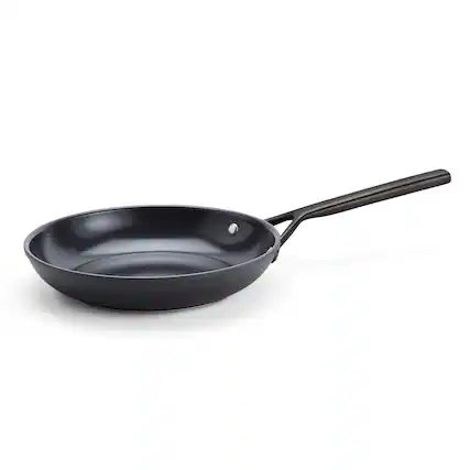 Front. ZWILLING - ZWILLING Milano 12-inch Aluminum Ceramic Nonstick Fry Pan - Black.