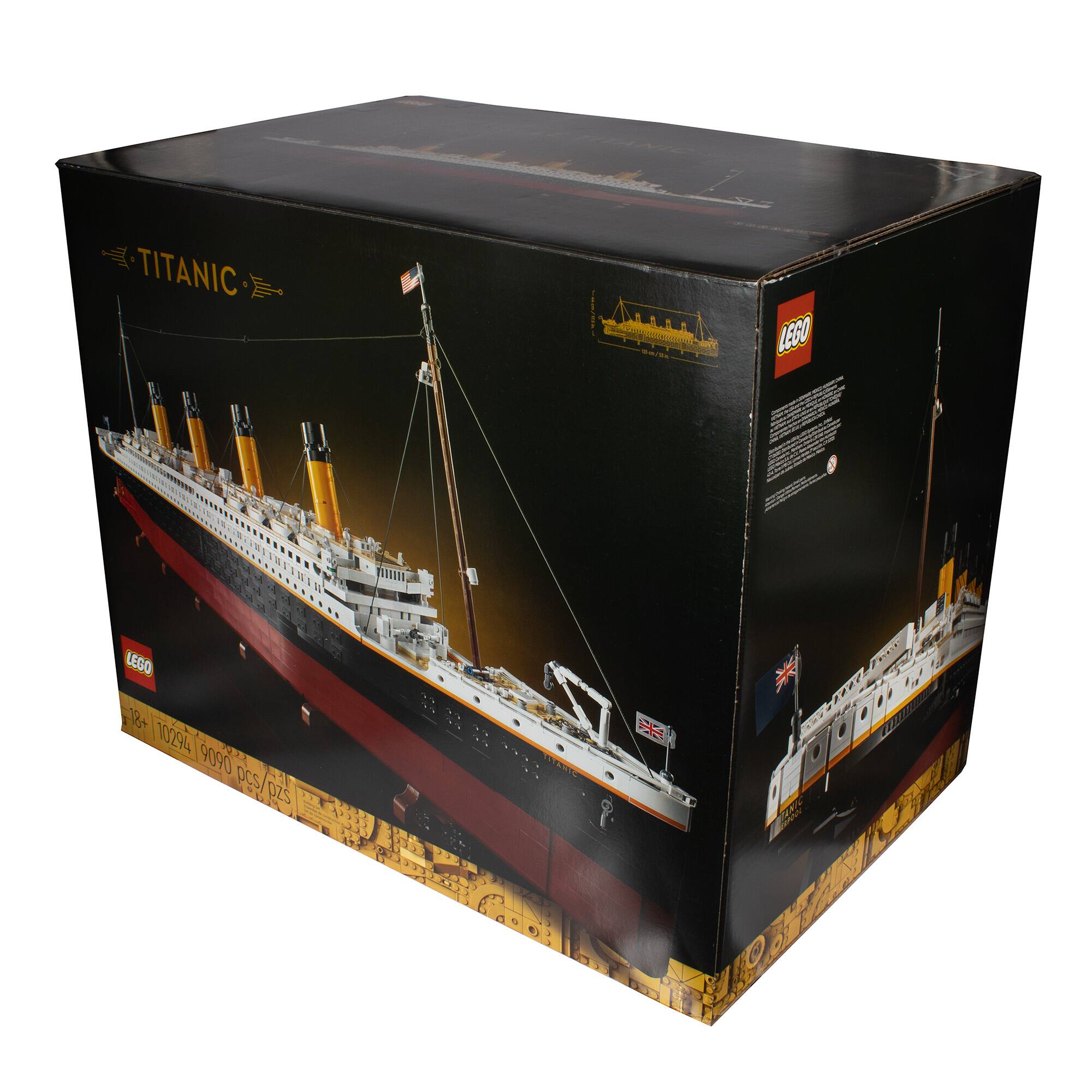 TITANIC LEGO 10294 9090 118 pcs/pzs W DZS 10 - CA CIF Por pgo 7 L