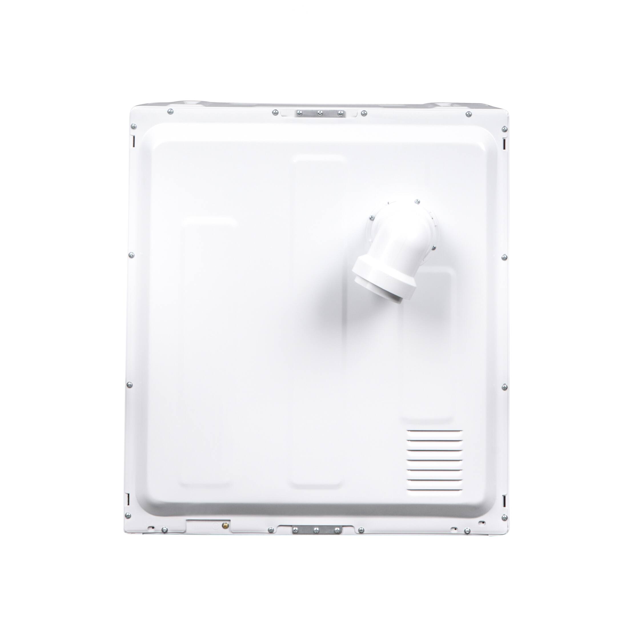 Back. Equator - Equator ED 848 Ultra Compact 2.6 cu. ft./ 10lbs Short Vented Sensor Electric Dryer Top LED Controls 110V/1400W - White.