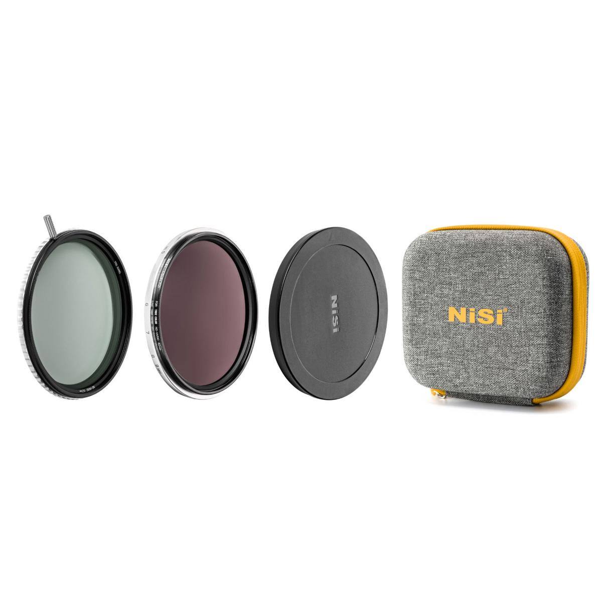 NiSi - 82mm Swift True Color VND Kit with True Color 1-5 Stops VND + ND16 4-Stop Filter