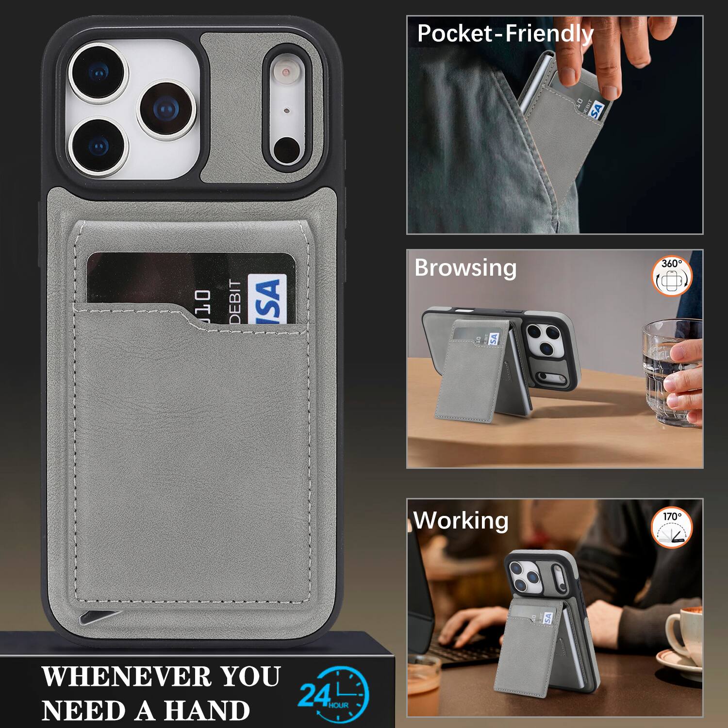 Pocket-Friendly  
Browsing  
Working  

Whenever You Need a Hand  

24 Hour