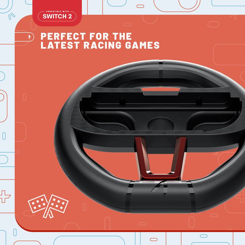 COMPATIBLE WITH SWITCH 2

PERFECT FOR THE LATEST RACING GAMES