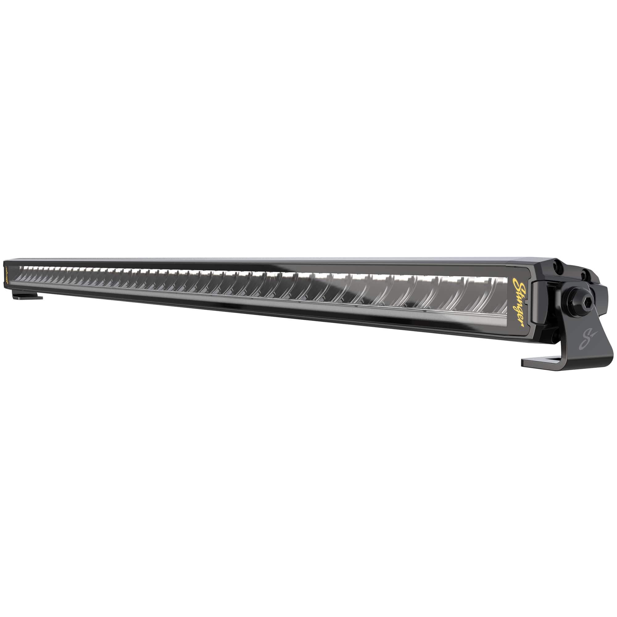 Stinger - HEXCORE 40” Universal Off-Road Straight LED Light Bar, Amber/White Flood & Spot Combo Beam for Cars, Trucks, Jeeps, UTVs - Black