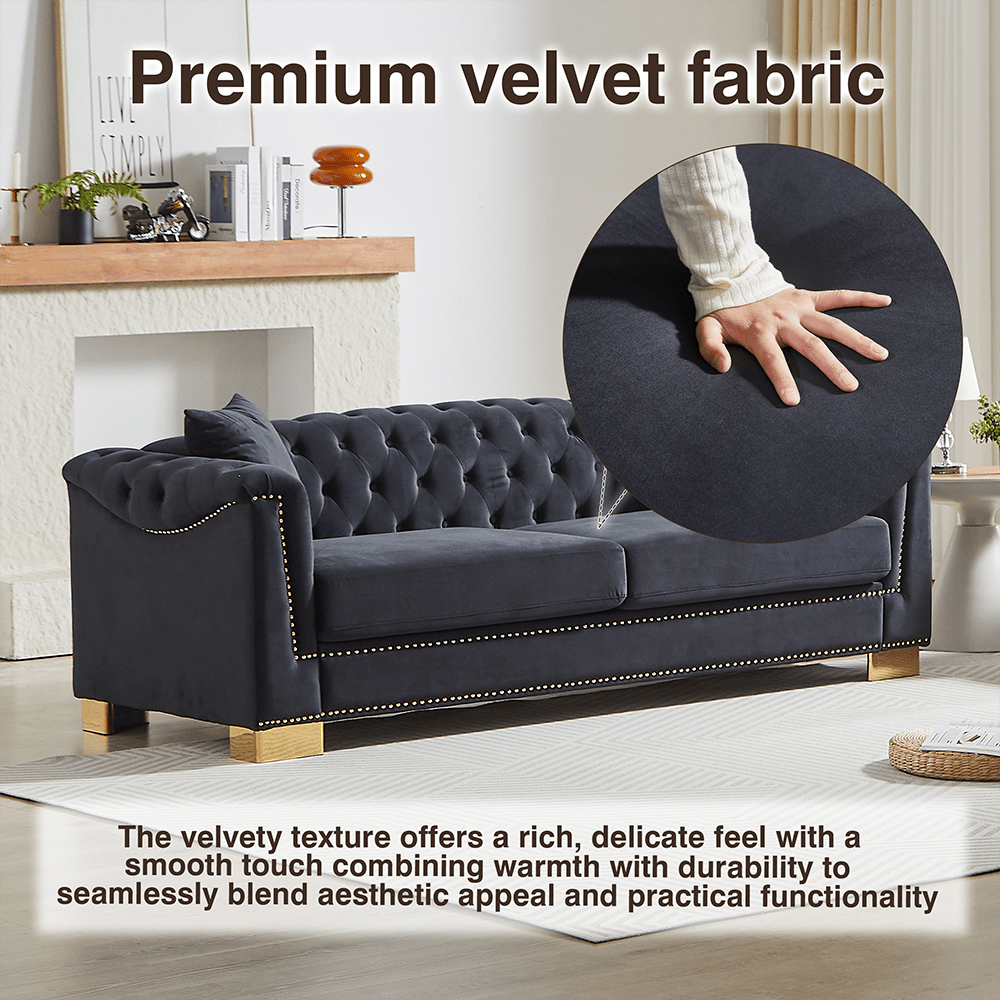 Premium velvet fabric

The velvety texture offers a rich, delicate feel with a smooth touch combining warmth with durability to seamlessly blend aesthetic appeal and practical functionality