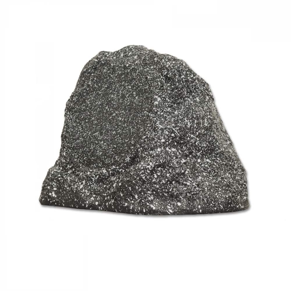 Theater Solutions by Goldwood - B61GG Fully Wireless Rechargeable Battery Bluetooth 6.5" Outdoor Rock Speaker - Granite Gray