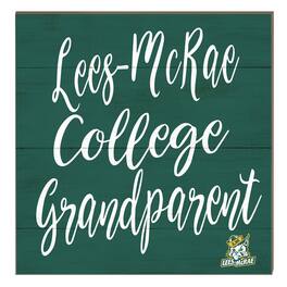 Jardine - Lees-McRae Bobcats 10" x 10" Grandparent Plaque - Green