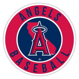 Fan Creations - Los Angeles Angels 15" State Circle Sign - Multicolor