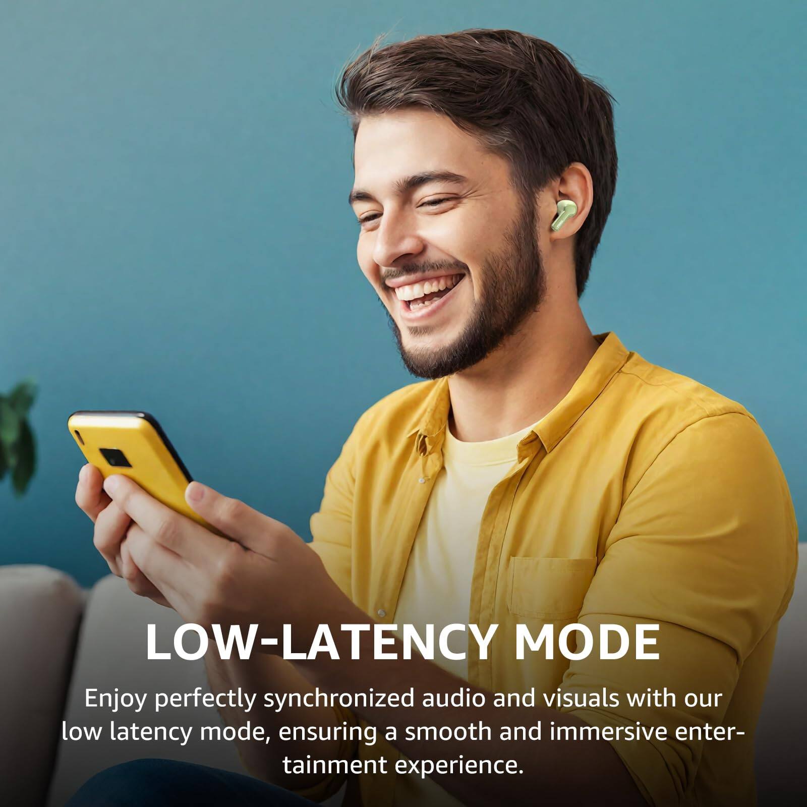 LOW-LATENCY MODE

Enjoy perfectly synchronized audio and visuals with our low latency mode, ensuring a smooth and immersive entertainment experience.