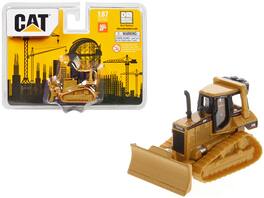 CAT Caterpillar D5M Track-Type Tractor Yellow 1/87 (HO) Diecast Model by Diecast Masters - Yellow