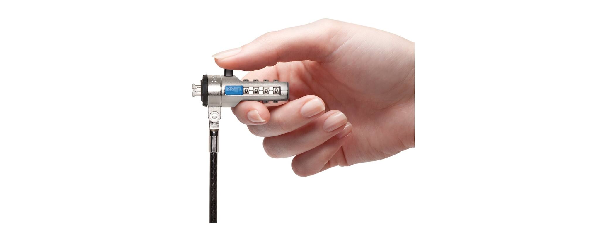 Alt View 1. Kensington - Kensington NanoSaver Serialized Combination Laptop Lock - for Notebook, Tablet.