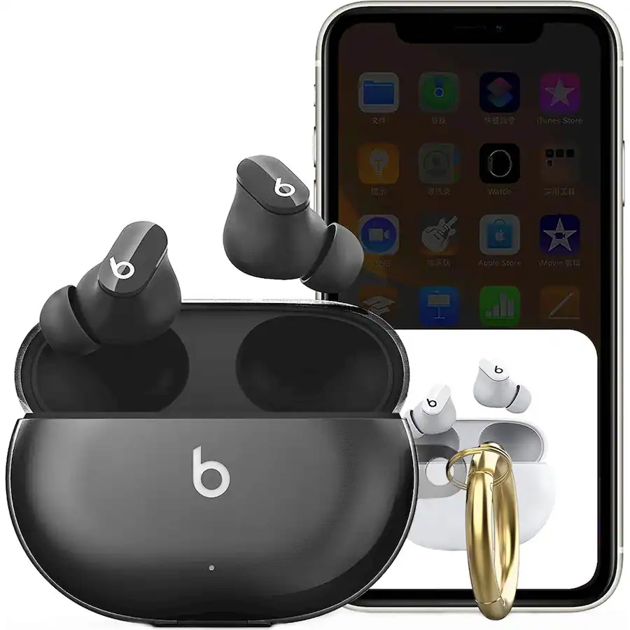 SaharaCase Hybrid Flex Case for Beats by Dr. Dre Beats Studio Buds and ...