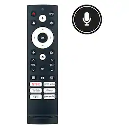 VINABTY - New ERF3V90H Replaced Remote Fits for Hisense Goo-gle 4K Smart TV 43A6H 50A6H 55A6H 65A6H 75A6H 43A65H 50A65H 55A65H - Black