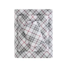 Gracie Mills - Persephone Cotton Flannel Sheet Set - Red Plaid